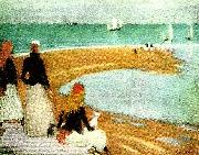 Philip Wilson Steer stranden vid walberswick china oil painting artist